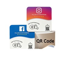 Carte NFC SIKA en papier avec puce NTAG213 13,56 MHz, étanche, autocollante, pour paiement, carte de membre, carte professionnelle, prend en charge la personnalisation OEM