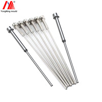 Pasador de Soporte de Molde SKD61, Pasador Expulsor Redondo Importado, Soporte de Correa Totalmente Endurecido, Pasador Expulsor Doble, Proceso No Estándar