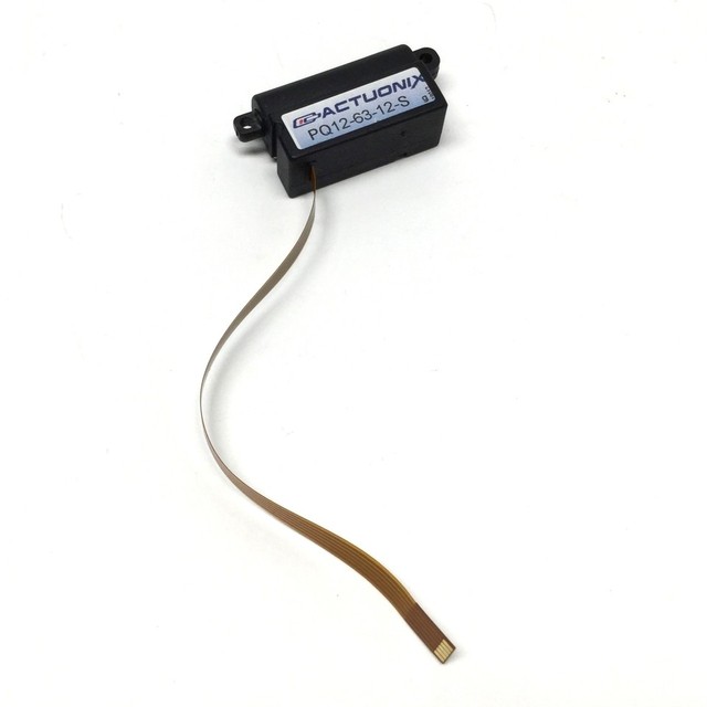 Actuonix PQ12-63-12-S Miniature Linear Actuator, 20mm Stroke, 12VDC, 30N 8mms