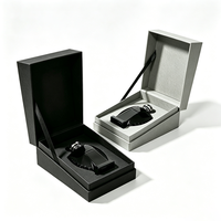 Boîte cadeau de parfum rigide personnalisée de luxe avec logo, emballage en carton écologique pour parfum avec ruban en soie
