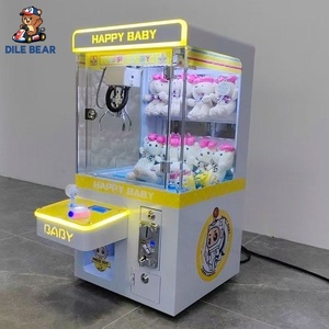 Máquina de Juegos <span class=keywords><strong>Arcade</strong></span> de Alta Calidad, <span class=keywords><strong>Mini</strong></span> Grúa de Juguetes Operada con Monedas, Máquina Expendedora Pequeña para Entretenimiento Familiar - Product Image 2