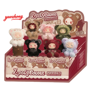 Nuevo, 100% Auténtico, Juego de 6 Piezas, Adorables Muñecos de Vinilo de la Serie Emma Bear Alliance, Caja Sorpresa, Llaveros, Amuletos para Bolsos, Regalos de Navidad - Product Image 1