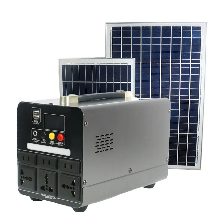 600w शिविर प्रकार-सी आउटडोर पोर्टेबल पावर स्टेशन आपातकालीन सौर ऊर्जा आपूर्ति