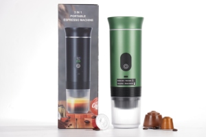 เครื่องชงกาแฟอัตโนมัติเต็มรูปแบบสำหรับโรงงาน OEM รับสั่งผลิต พร้อมหน้าจอ LCD แสดงผล 20 บาร์ ชงได้ทั้งร้อนและเย็น เครื่องทำเอสเพรสโซแบบพกพา - Product Image 6