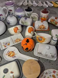 Promotion directe d'usine : Assiettes en céramique, vaisselle de Noël en porcelaine, assiettes et bols colorés, vaisselle de table en liquidation - Product Image 1