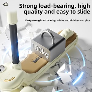 <span class=keywords><strong>Triciclo</strong></span> Manual Deslizante Tres en Uno para Niños con Asiento, Cuerpo de Plástico, Edades 3+ - Product Image 3