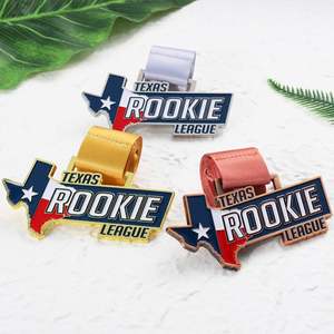 Médailles de sport personnalisées en usine, en alliage de zinc, émaillées or, argent, bronze, plaquées 2D, pour souvenirs - Product Image 5