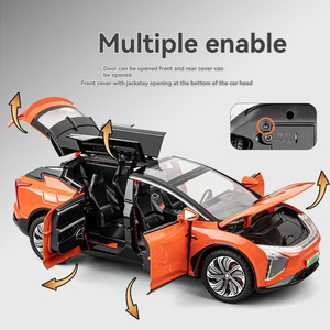 Druckguss Modell auto 1:22 <span class=keywords><strong>Hiphix</strong></span> mit Ton und Licht Pullback Metall Auto Modell Spielzeug Ornament dekorieren Supercar Modell - Product Image 4