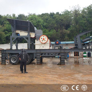 Concasseur de gravier mobile sur roues de 100 tonnes personnalisé pour l'UE - Prix usine - Product Image 3