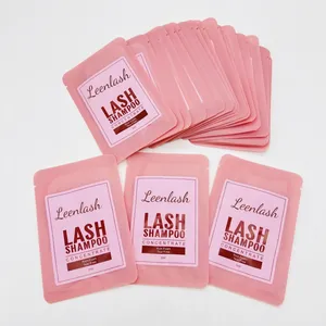 Private Label volume Lash Wash Accessories Cleaner Bottle Kit 5ml private label eyelash extension shampoo Concentrate