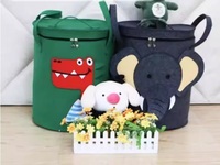 Panier de rangement en feutre, panier à linge, boîte de rangement pour articles divers, bac à jouets-LY