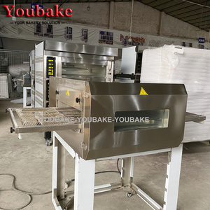 15 Inch 38 cm Gas Conveyor <strong>Pizza</strong> Oven Commercial <strong>Pizza</strong> Baking Bakery <strong>Machine</strong> Premium Hot Air Circulation Chain Belt <strong>Pizza</strong> Maker - Product Image 2