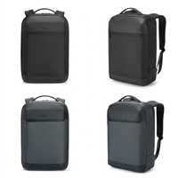 Sac à dos étudiant Kingsons au design élégant avec porte-bouteille latéral, plusieurs poches, construction légère, sac à dos pour ordinateur portable