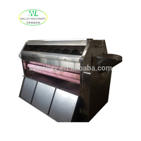 Hotsale Commerciële Wortelgewas Schilmachine Continue Schuurrol Schiller Automatische Aardappel Sojabonen Mais Pomp