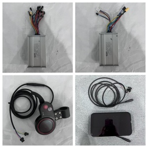 Ensemble contrôleur et carte électronique 60V 50A pour trottinette électrique double moteur JB FOC 60V 5600W 6000W avec accélérateur à pouce - Vente en gros - Product Image 1