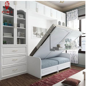 Wholesale Queen King <strong>Double</strong> Size Desk <strong>Folding</strong> Sofa Murphy <strong>Bed</strong> Sofa Furniture With Wardrobe Cabinet Murphy <strong>Bed</strong> - Product Image 1
