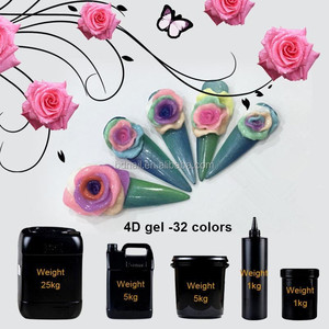 Gel à Ongles Sculptural 32 Couleurs, Pâte à Modeler 4D, Colle UV, Vernis Créatif pour Peinture d'Ongles, Gel de Gaufrage DIY, Outil de Manucure - Product Image 6