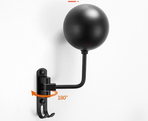 Support de vélo en métal à rotation de 180 degrés support de casque de moto support mural support de suspension d'affichage de vélo - Product Image 5