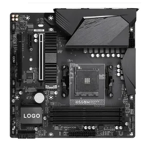 เมนบอร์ด M-ATX B550M Pro สำหรับเล่นเกมเข้ากันได้ R5 7 9 3600คุณสมบัติ CPU 3700X มาเธอร์บอร์ด DDR4 B550 - Product Image 1