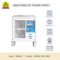 Redresseur d'électrolyse à double sortie 2000A/6V, alimentation CC 20A/12V pour le traitement de surface des feuilles de cuivre