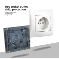 Interruptor de Pared de un Solo Polo, Grado de Ingeniería, 86*86mm, Estándar Europeo, 16A, Duradero, Impermeable, Latón, CE ISO, Venta al Por Mayor