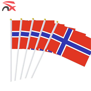 Bandera de <span class=keywords><strong>Noruega</strong></span> de Poliéster de 14*21cm, Fabricada Profesionalmente en el País, para Animar - Product Image 3