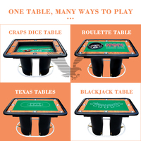 YH 110*150*98cm Petit Casino En Bois Craps Table De Pratique Table De Dés Personnalisée