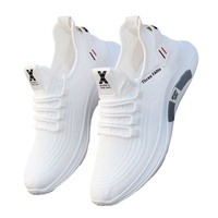 2026 nouveau KJ 25 ans populaire hommes sport mouche tissé chaussures nouveau blanc respirant caoutchouc maille pour l'été marche goutte