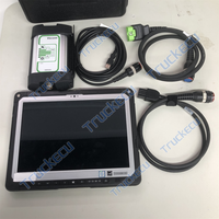 Tablette robuste Cf33 Vocom 88890300 pour Renault UD Mack Truck Excavator Loader FH4 FM Outil de diagnostic PK Vocom II 88890400 VOCOM