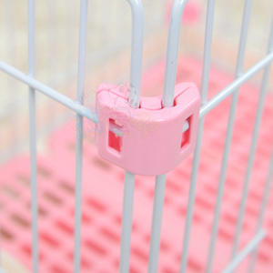 Cage pour <span class=keywords><strong>chien</strong></span> à prix d'usine plateau inférieur amovible et serrure de sécurité caisse pour animaux de compagnie intérieure/extérieure - Product Image 5