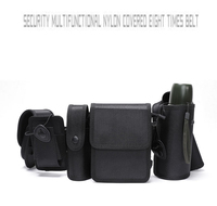 Kit utilitaire d'équipement modulaire de garde de sécurité 8 pochettes de composants sur système de ceinture tactique équipement de défense personnelle