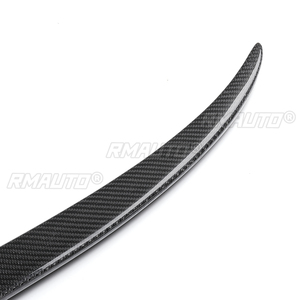 Aileron arrière style P/M4/PSM M5 en fibre de carbone véritable, extension d'aileron de coffre arrière pour BMW F10 F18 M5 Série 5 2011-17 - Product Image 5
