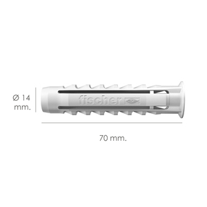 Fischer Sx Plus O/ 14 x 70 mm Tassello (Confezione da 20 Pezzi) - Product Image 2