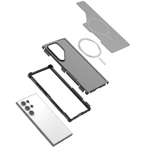 เคสโทรศัพท์แบบกันกระแทก Armor Matte Corner Magnetic สำหรับ Samsung S26 ultra S25 S24 Series  แบบฝ้า 2 in 1  แข็งแรงทนทาน - Product Image 6