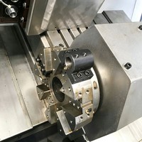 Centre d'usinage CNC à lit incliné CK46D-8, torpilleuse hydraulique à 8 postes GSK980TC3, portée de 450 mm pour pièces métalliques