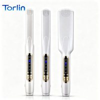 Plancha de Pelo Profesional Torlin Eléctrica LCD de 5 Velocidades, 120-230°C, 65W, Calentamiento Rápido en 30s, para Salón y Hotel, con Tecnología MCH, para Mujeres y Hombres
