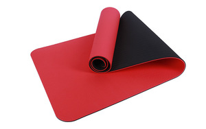 Tapete de Yoga y Pilates Antideslizante y Grueso de TPE con Correa, Insonorizado y Antichoque, Plegable, Modelo HSI 0301B 183 cm - Product Image 5