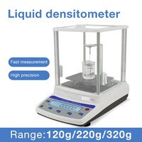 Professional Liquid Densitometer Laboratory Multifunctional Digital Display Electronic 120g/220g/320g Liquid Density Meter Lab