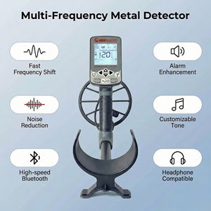 New Arrival MF50 Simultaneous Multi Frequency Metal Detector, Professional IP68 Waterproof Gold Treasure Hunting <b>Gear</b> - Product Image 2