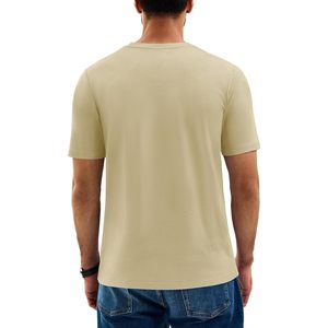 Cotrasen Men's Casual Crew Neck Basic T-Shirts Cotton Short Sleeve Summer Soft Comfort <b>Tee</b> Shirts 200 Grams Fabric Weight - Product Image 1