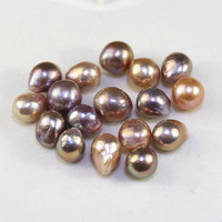 Perles ovales baroques en vrac de grande taille, 12-13mm, Grade 3A, nucles, Edison naturelles, véritables, d'eau douce