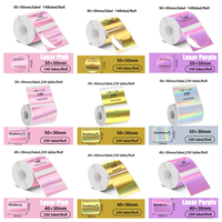 Étiquettes autocollantes personnalisées en rouleau, imperméables, rondes, carrées, logo, impression laser holographique, offset, OEM pour l'emballage des produits