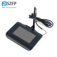 FP430S Digital Signature Pad USB Tablet dengan LCD 4.3 inci Keamanan AES/RSA Dukungan Windows 10 untuk Bank