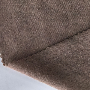Vente en gros <span class=keywords><strong>de</strong></span> <span class=keywords><strong>tissu</strong></span> <span class=keywords><strong>jersey</strong></span> léger en polyester 85%, rayé, teint en fil, mélangé, polyester et <span class=keywords><strong>lin</strong></span>, 150GSM 15% pour femmes - Product Image 4