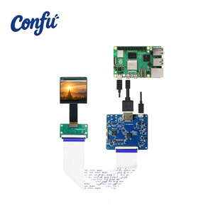 1.9 นิ้ว 1600*1200 ความละเอียดสูงแผงป<span class=keywords><strong>ร</strong></span>ับความสว่างได้ Raspi Raspberry Pi 0 345 Jetson Nano โมดูลสี่เหลี่ยมจอแสดงผล MIPI - Product Image 1