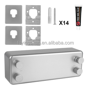 Séchoir à linge mural intérieur en acier inoxydable rétractable à double niveau - Product Image 5