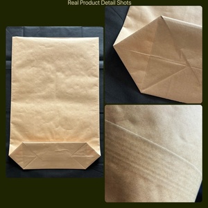 Sacchetto in Carta Kraft Personalizzato con Fondo Quadrato, 25kg, Alta Resistenza per Imballaggio di Polveri Chimiche, Resine e Composti Industriali, Certificato BRC - Product Image 2