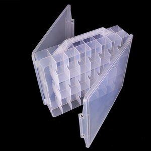 Đồ chơi di động tổ chức hộp lưu trữ Trường hợp với hai mặt 48 ngăn tương thích với bất ngờ Búp bê đồ chơi xe hơi hiển thị trường hợp - Product Image 5