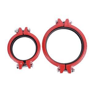 Linh hoạt khớp nối ống <span class=keywords><strong>s</strong></span>ắt dễ uốn dn200 ASME b36.10 rãnh nhanh Mech <span class=keywords><strong>S</strong></span> loại <span class=keywords><strong>c</strong></span>ứng khớp nối <span class=keywords><strong>c</strong></span>ơ khí khớp nối phụ kiện - Product Image 2