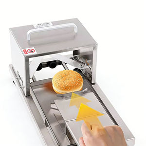 Machine à découper le pain manuelle de qualité fiable, matériaux de qualité alimentaire pour pains à <span class=keywords><strong>burger</strong></span>, bagels, pains ronds, usage commercial et domestique - Product Image 3